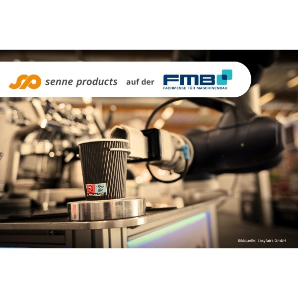 Besuchen Sie uns auf der FMB - Fachmesse für Maschinenbau in Bad Salzuflen 8. - 10.11.2023  - senne products auf der FMB - Die Fachmesse für Maschinenbau in Bad Salzuflen 2023 