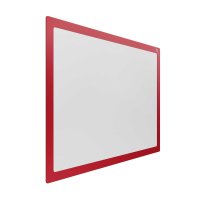 1 Stk. | Dokumentenhalter magnetisch | Fenster | DIN A3 | rot