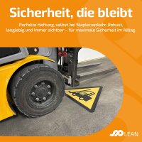 INFLOORMA PRO | Bodenschild | 100 - STOP (Halt! Vorfahrt...