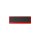 25 Stk. | Etikettenhalter SINGLE | 107x35 mm | rot | mit 1 Magnetstreifen