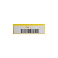 25 Stk. | Etikettenhalter SINGLE | 107x35 mm | gelb | mit...
