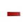 25 Stk. | Etikettenhalter SINGLE | 107x35 mm | rot | mit 1 Selbstklebestreifen