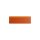 25 Stk. | Etikettenhalter SINGLE | 107x35 mm | orange | mit 1 Selbstklebestreifen