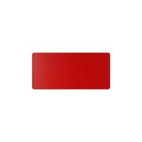 25 Stk. | Etikettenhalter SINGLE | 107x50 mm | rot | mit...