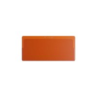 25 Stk. | Etikettenhalter SINGLE | 107x50 mm | orange |  mit 1 Magnetstreifen