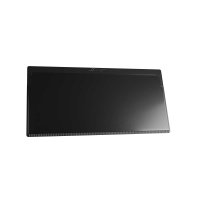 25 Stk. | Etikettenhalter SINGLE | 160x80 mm | schwarz | mit 1 Magnetstreifen