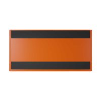 25 Stk. | Etikettenhalter SINGLE | 160x80 mm | orange |...