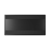 25 Stk. | Etikettenhalter SINGLE | 160x80 mm | schwarz |...