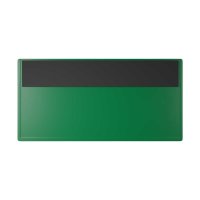 25 Stk. | Etikettenhalter DOUBLE | 160x80 mm | grün...