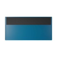 25 Stk. | Etikettenhalter DOUBLE | 160x80 mm | dunkelblau...