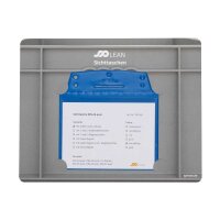 Muster spLEAN | Sichttasche DIN A6 quer