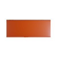 25 Stk. | Etikettenhalter TWIN | 150x60 mm | orange | mit 1 Magnetstreifen