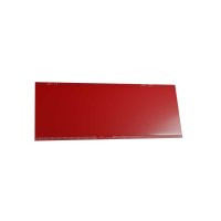 25 Stk. | Etikettenhalter TWIN | 150x60 mm | rot | mit 1 Magnetstreifen