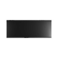 25 Stk. | Etikettenhalter TWIN | 150x60 mm | schwarz | mit 1 Magnetstreifen