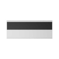 25 Stk. | Etikettenhalter TWIN | 150x60 mm | weiß |...