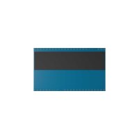 25 Stk. | Etikettenhalter TWIN | 100x60 mm | dunkelblau | mit 1 Magnetstreifen