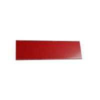 25 Stk. | Etikettenhalter TWIN | 200x60 mm | rot | mit 1 Magnetstreifen