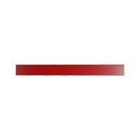 25 Stk. | Etikettenhalter TWIN | 600x60 mm | rot | mit 1 Magnetstreifen