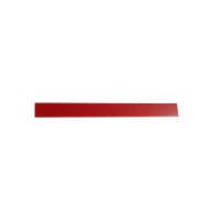 25 Stk. | Etikettenhalter TWIN | 600x60 mm | rot | mit 1 Magnetstreifen