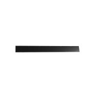 25 Stk. | Etikettenhalter TWIN | 600x60 mm | schwarz | mit 1 Magnetstreifen