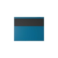 25 Stk. | Etikettenhalter TWIN | 100x80 mm | dunkelblau | mit 1 Magnetstreifen