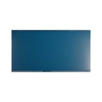 25 Stk. | Etikettenhalter TWIN | 150x80 mm | dunkelblau | mit 1 Magnetstreifen