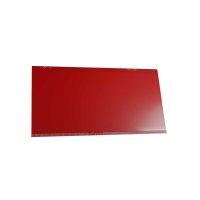 25 Stk. | Etikettenhalter TWIN | 150x80 mm | rot | mit 1 Magnetstreifen