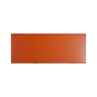 25 Stk. | Etikettenhalter TWIN | 200x80 mm | orange | mit 1 Magnetstreifen