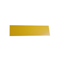 25 Stk. | Etikettenhalter TWIN | 300x80 mm | gelb | mit 1 Magnetstreifen