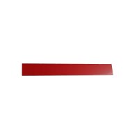 25 Stk. | Etikettenhalter TWIN | 600x80 mm | rot | mit 1 Magnetstreifen