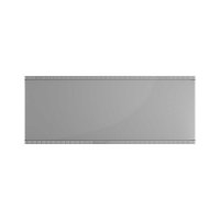 25 Stk. | Etikettenhalter TWIN | 150x60 mm | hellgrau | mit 1 Selbstklebestreifen