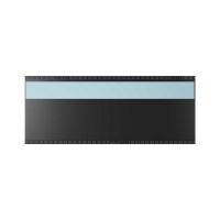 25 Stk. | Etikettenhalter TWIN | 150x60 mm | schwarz |...