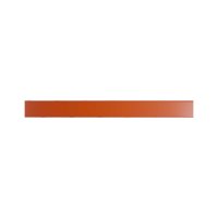 25 Stk. | Etikettenhalter TWIN | 600x60 mm | orange | mit 1 Selbstklebestreifen