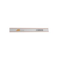 25 Stk. | Etikettenhalter TWIN | 600x60 mm | orange | mit 1 Selbstklebestreifen