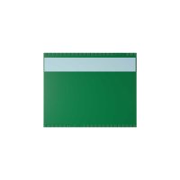 25 Stk. | Etikettenhalter TWIN | 100x80 mm | grün |...