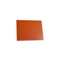 25 Stk. | Etikettenhalter TWIN | 100x80 mm | orange | mit 1 Selbstklebestreifen