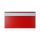 25 Stk. | Etikettenhalter TWIN | 150x80 mm | rot | mit 1 Selbstklebestreifen