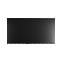 25 Stk. | Etikettenhalter TWIN | 150x80 mm | schwarz | mit 1 Selbstklebestreifen