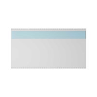 25 Stk. | Etikettenhalter TWIN | 150x80 mm | weiß |...