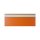 25 Stk. | Etikettenhalter TWIN | 200x80 mm | orange | mit 1 Selbstklebestreifen