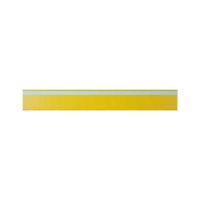 25 Stk. | Etikettenhalter TWIN | 600x80 mm | gelb | mit 1...