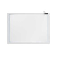 5 Stk. | Dokumentenhalter mehrfach ablösbar | Fenster | DIN A4 | grün