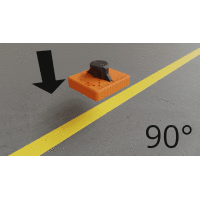 Verlege- und Reparaturset für INFLOORMA | 50mm | Bodenmarkierungsband