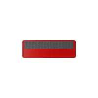 25 Stk. | Etikettenhalter SINGLE | 107x35 mm | rot | mit...