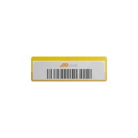 25 Stk. | Etikettenhalter SINGLE | 107x35 mm | gelb | mit 1 mehrfach ablösbaren Klebestreifen