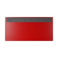 25 Stk. | Etikettenhalter SINGLE | 160x80 mm | rot | mit...