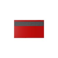 25 Stk. | Etikettenhalter TWIN | 100x60 mm | rot | mit 1...