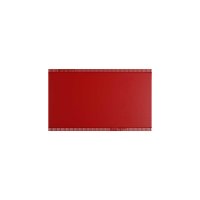 25 Stk. | Etikettenhalter TWIN | 100x60 mm | rot | mit 1 mehrfach abl&ouml;sbaren Klebestreifen