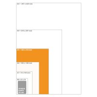 100 Stk. | Sichth&uuml;lle A5 | farblos | PE glatt 0,160 mm | REIF Hamburg