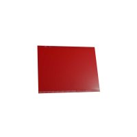 25 Stk. | Etikettenhalter TWIN | 100x80 mm | rot | mit 1 mehrfach abl&ouml;sbaren Klebestreifen